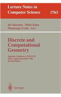 Discrete and Computational Geometry: Japanese Conference, Jcdcg'98 Tokyo, Japan, December 9-12, 1998 Revised Papers