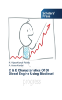 C & E Characteristics Of DI Diesel Engine Using Biodiesel