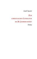 Zur Christlichen Literatur Im 20. Jahrhundert