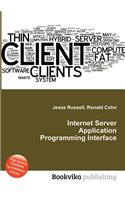 Internet Server Application Programming Interface