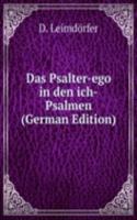 Das Psalter-ego in den ich-Psalmen (German Edition)