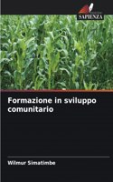 Formazione in sviluppo comunitario