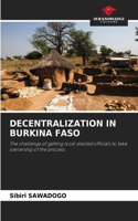 Decentralization in Burkina Faso