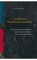 Kritik Des Wachstumsmodells