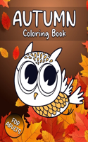 Autumn Coloring Book For Adults