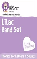 Phonics for Letters and Sounds Lilac Band Set: Band 00/Lilac (Collins Big Cat Sets)