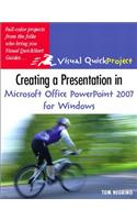 Creating a Presentation in Microsoft Office PowerPoint 2007 for Windows