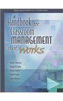 Handbook for Classroom Management That Works