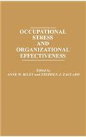 Occupational Stress and Organizational Effectiveness