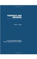 Evidence and Meaning