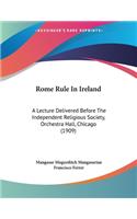 Rome Rule In Ireland
