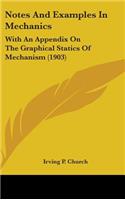 Notes And Examples In Mechanics