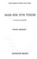 Mass For Five Voices Op.64