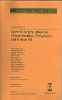 Proceedings of Lasers in Surgery