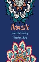 Namaste Mandala Coloring Book for Adults