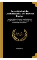 Revue Générale De L'architecture Et Des Travaux Publics