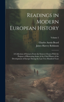 Readings in Modern European History