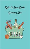 Keto & Low Carb Grocery List: (Pattern)