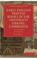 Early English Printed Books in the University Library, Cambridge 4 Volume Paperback Set