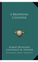 A Browning Calendar