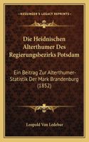Die Heidnischen Alterthumer Des Regierungsbezirks Potsdam