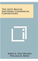 Ante-Bellum Southern Commercial Conventions
