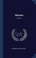 Mazama; Volume 1