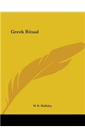 Greek Ritual