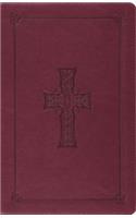 ESV Large Print Thinline Reference Bible: English Standard Version, Burgundy, Celtic Cross, TruTone Thinline Reference Bible