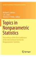 Topics in Nonparametric Statistics: Proceedings of the First Conference of the International Society for Nonparametric Statistics