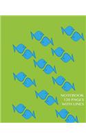 Notebook 120 pages with lines: Notebook not Ebook ruled notebook, perfect bound, ideal for composition notebook or journal