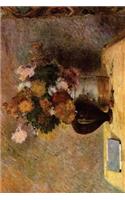 "Flowers and Japanese Book" by Paul Gauguin - 1882: Journal (Blank / Lined)