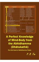 A Perfect Knowledge of Mind-Body from the Abhidhamma (Dathukatha)