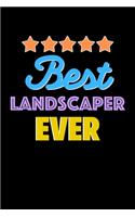 Best Landscaper Evers Notebook - Landscaper Funny Gift