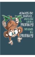 Always Be Yourself Unless You Can Be a Monkey
