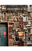 Reading Log: Gifts for Book Lovers / Reading Journal [7.44 " x 9.69"] 100 Spacious Record Pages (Reading Logs & Journals)