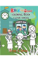 Back to School coloring Book