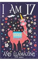 Llama Journal I am 17 and Llamazing