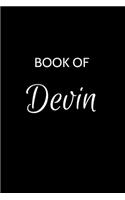 Devin Journal Notebook