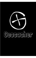 Geocacher: Geocaching Gifts - A Small Lined Journal or Notebook (Card Alternative)