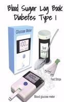 Blood Sugar Log Book Diabetes type 1