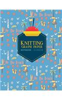 Knitting Graph Paper Notebook - 2: (Knitting Graph Paper Notebooks)