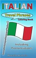 Italian Travel Phrases: Coloring book