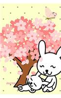 Journal: Mother Daughter Bunny Rabbit Diary: 6 X 9 Planner for Keeping a Personal Reflection, Sketching or Jotting Down Favorite Writing Ideas