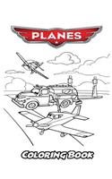 Planes Coloring Book