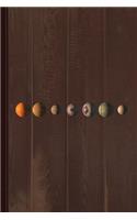 Trappist-1 7 Planet Lineup Journal Notebook