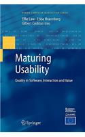 Maturing Usability