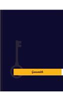 Gunsmith Work Log: Work Journal, Work Diary, Log - 131 pages, 8.5 x 11 inches(Key Work Logs/Work Log)