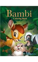 Bambi Coloring Book: Coloring Book for Kids and Adults, Activity Book, Great Starter Book for Children