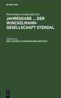 Studien zu Winckelmanns Aesthetik